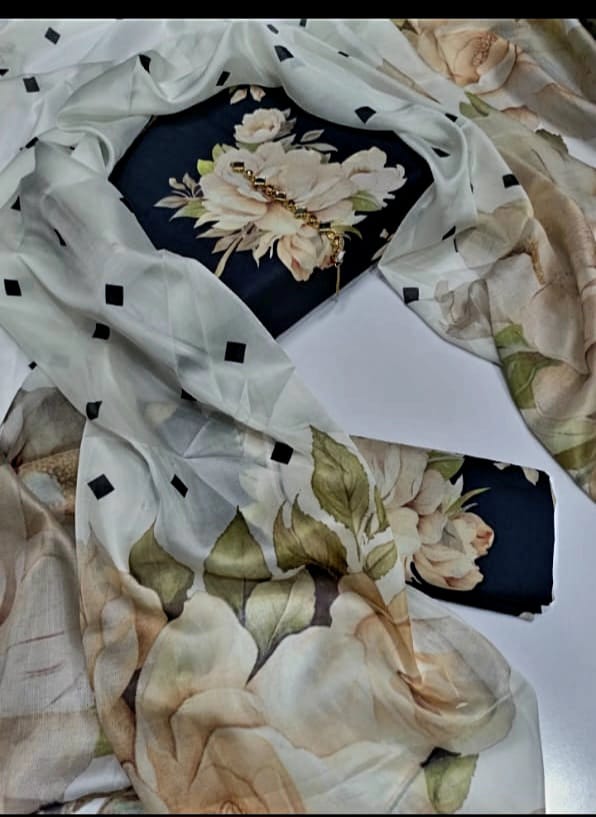 FLORAL DIGITAL SWISS LAWN