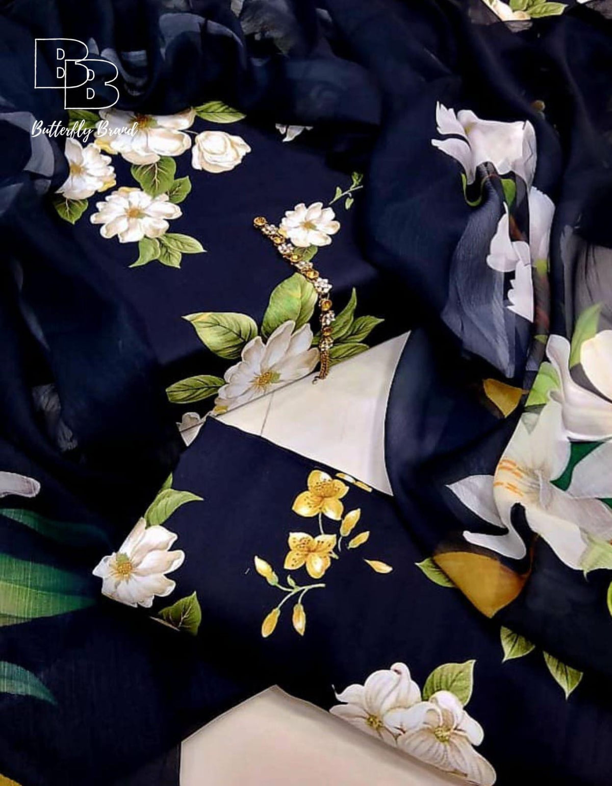 FLORAL DIGITAL SWISS LAWN