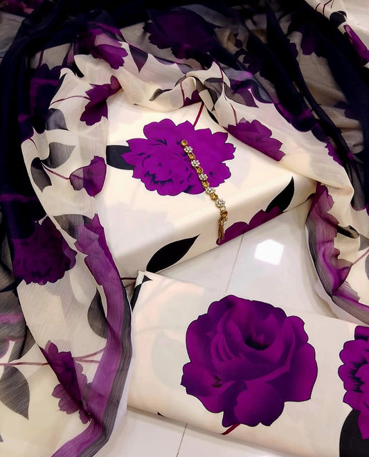 FLORAL DIGITAL SWISS LAWN