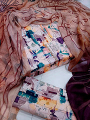 FLORAL DIGITAL SWISS LAWN