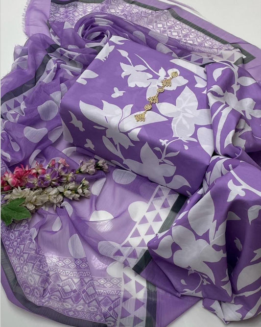 FLORAL DIGITAL SWISS LAWN