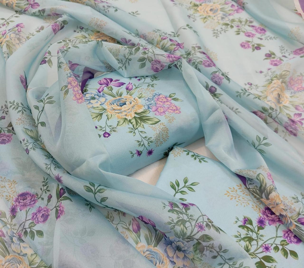 FLORAL DIGITAL SWISS LAWN