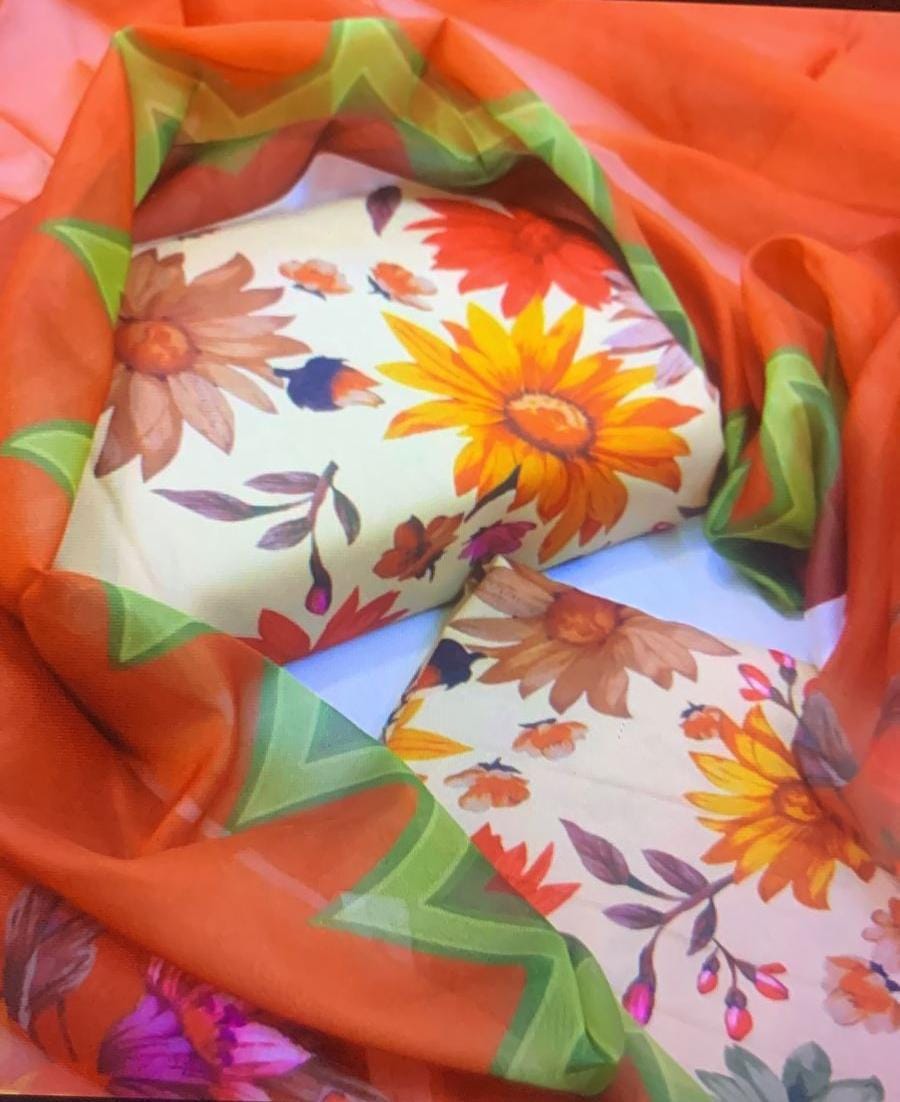 FLORAL DIGITAL SWISS LAWN