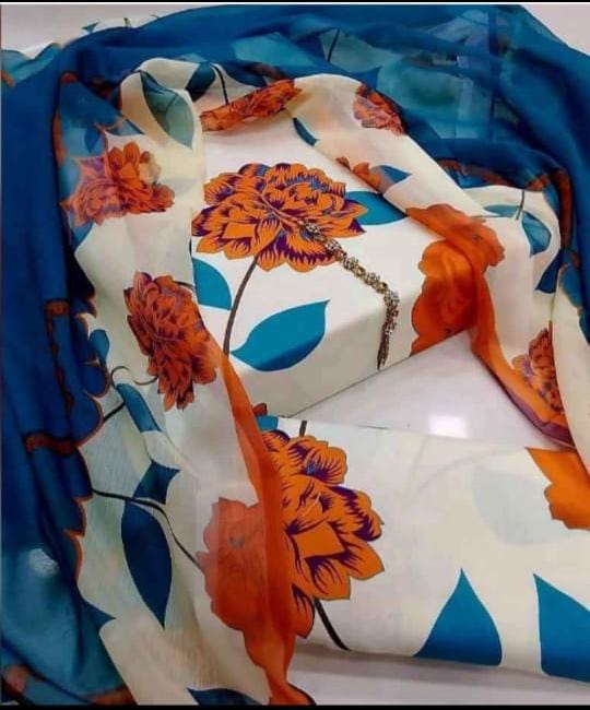 FLORAL DIGITAL SWISS LAWN