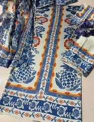 FLORAL DIGITAL PRINT SILK