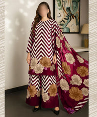 FLORAL DIGITAL PRINT SILK