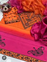 FLORAL DIGITAL PRINT SILK