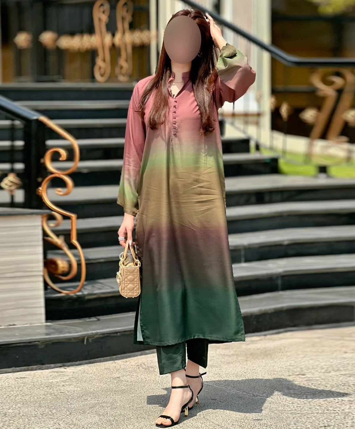 FLORAL DIGITAL PRINT SILK