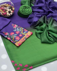 FLORAL DIGITAL PRINT SILK