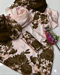 FLORAL DIGITAL PRINT SILK