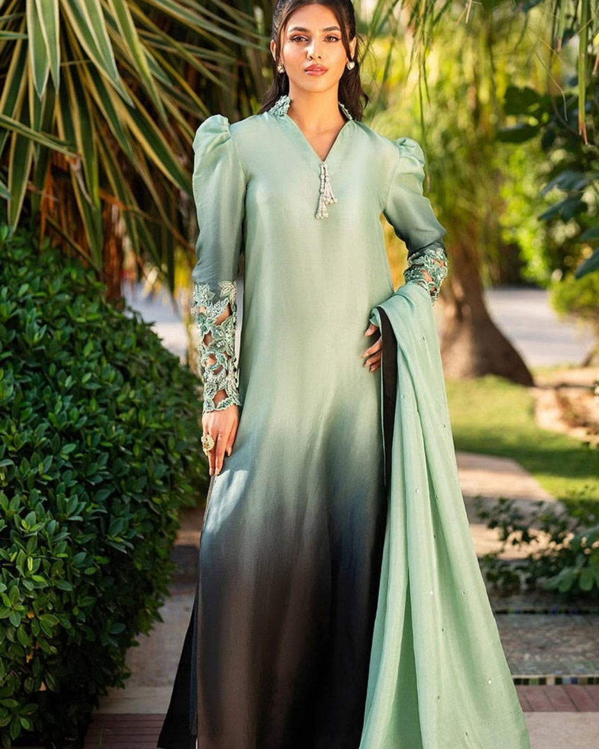 FLORAL DIGITAL PRINT SILK