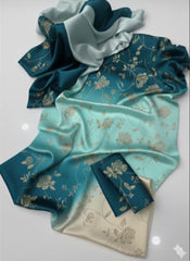 FLORAL DIGITAL PRINT SILK