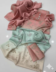 FLORAL DIGITAL PRINT SILK