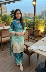 FLORAL DIGITAL PRINT SILK